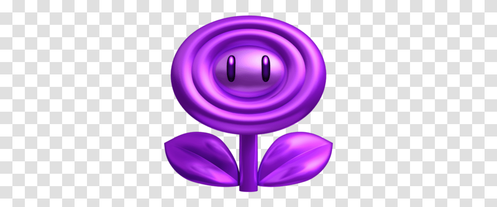 Purple Flower Super Mario Fanon Fandom Mario Cosmic Flower, Plant, Graphics, Art, Tree Transparent Png