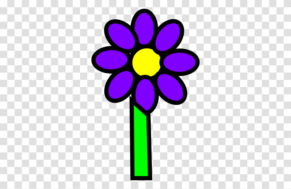 Purple Flower With Stem Clip Art, Light, Scissors, Blade Transparent Png