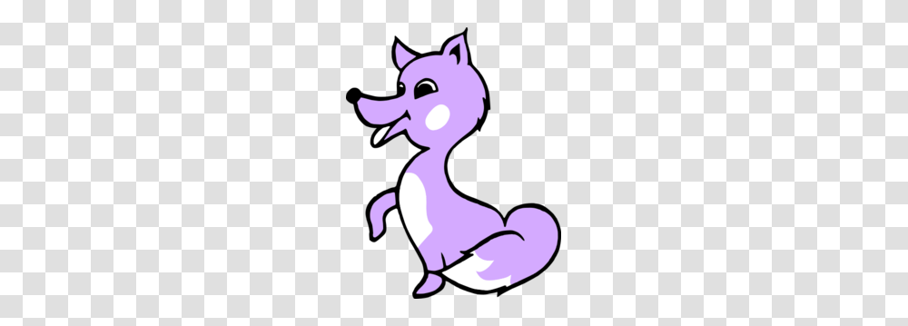 Purple Fox Kid Clip Art, Animal, Mammal, Sea Life, Bird Transparent Png