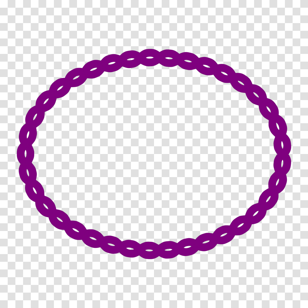 Purple Frame Clip Art Oval Purple Border Clipart, Bracelet, Jewelry, Accessories, Accessory Transparent Png