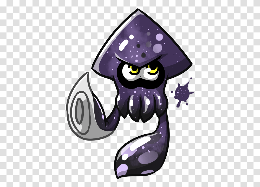 Purple Galaxy Light Blue Splatoon 2 Squid, Helmet, Clothing, Apparel, Graphics Transparent Png