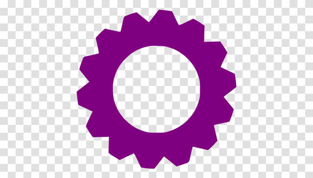 Purple Gear Icon Goodge, Machine, Poster, Advertisement Transparent Png