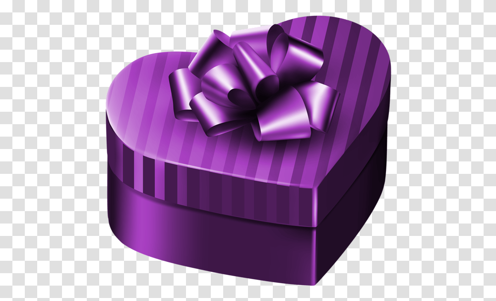 Purple Gift Clip Art Transparent Png