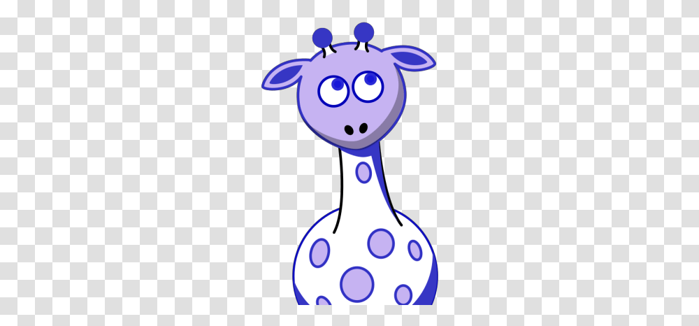 Purple Giraffe Icons Giraffe, Cross, Animal, Rattle Transparent Png