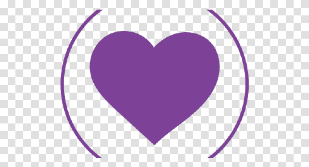 Purple Girly, Heart, Cushion, Pillow Transparent Png