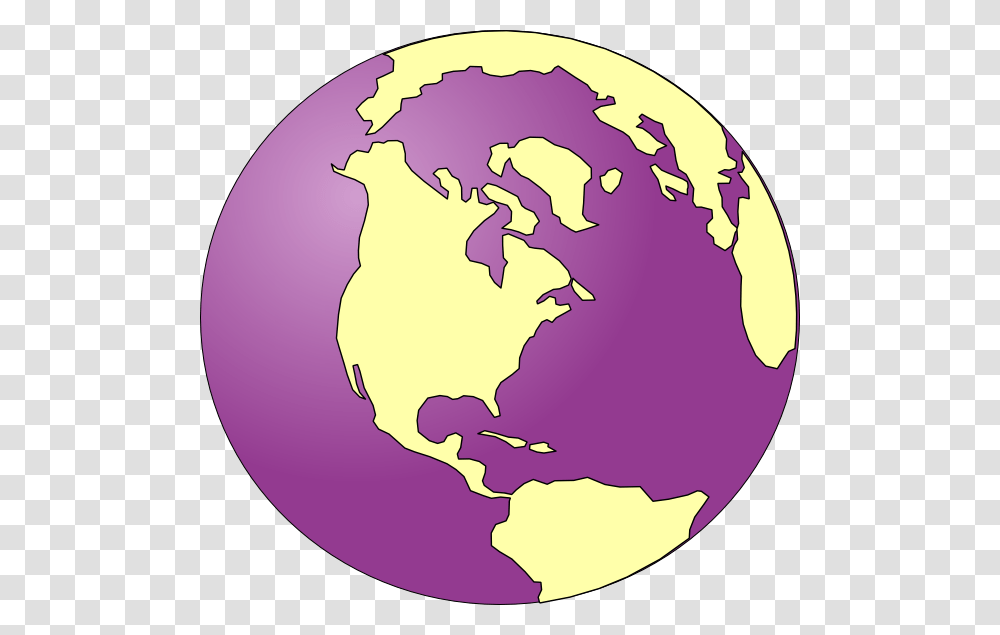 Purple Globe Earth Clip Art, Outer Space, Astronomy, Universe, Planet Transparent Png