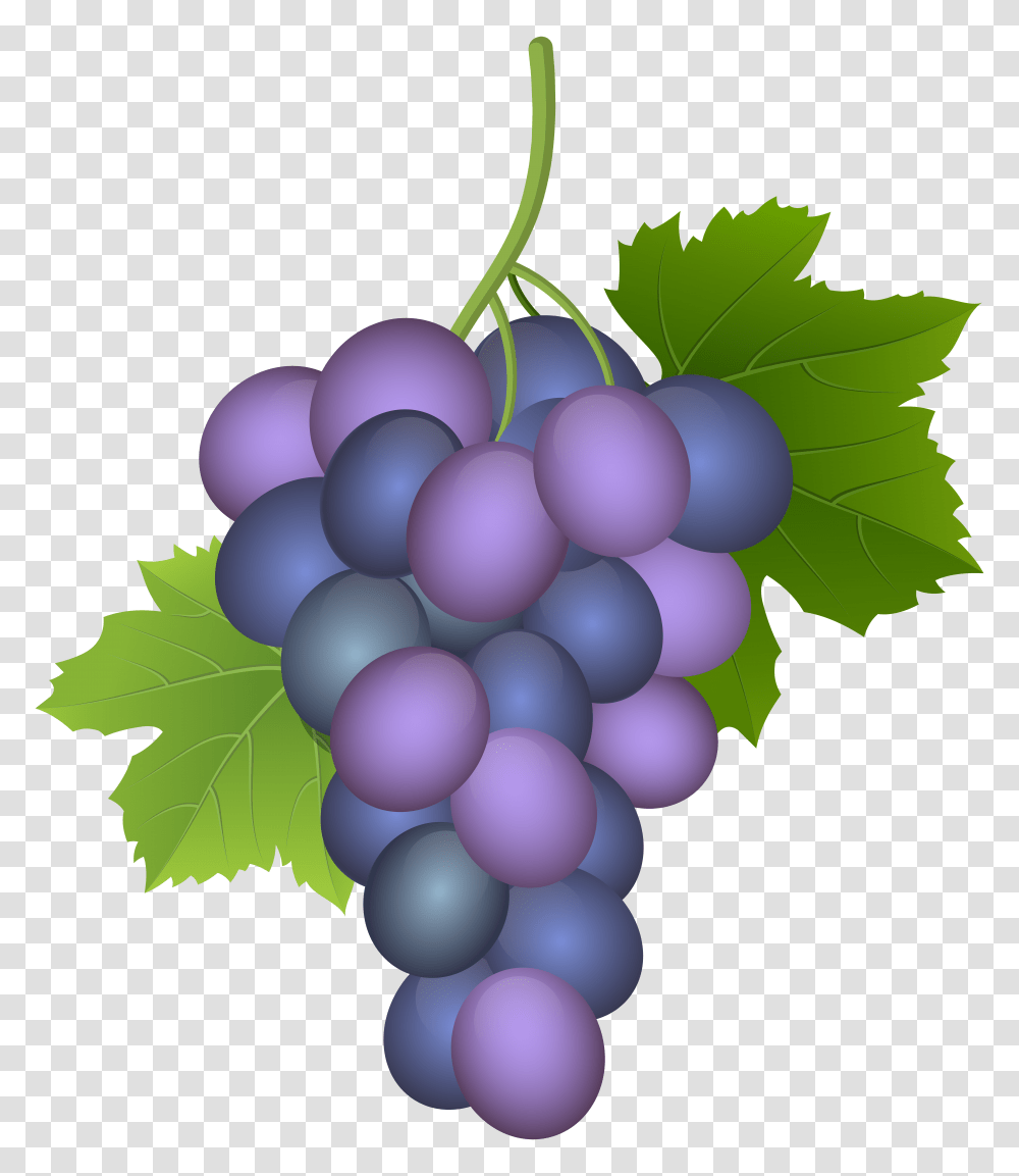 Purple Grape Clip Art Transparent Png