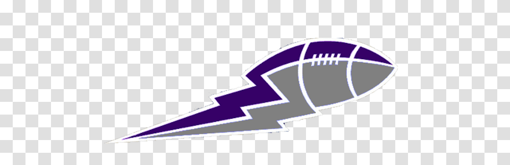 Purple Gray Football Lightning Big Free Images, Transportation, Vehicle, Team Sport Transparent Png