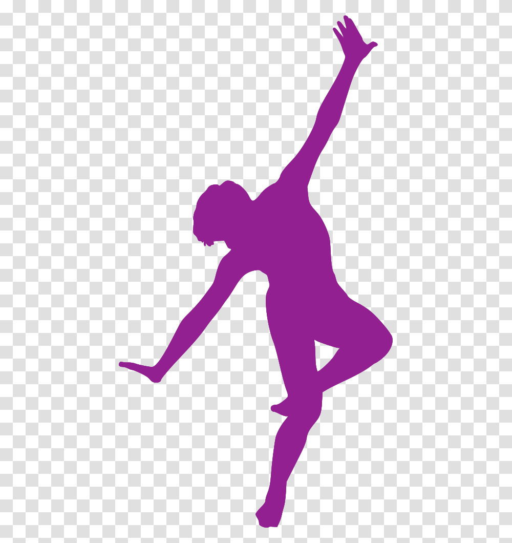 Purple Gymnast Silhouette Clipart Vector Male Dancer Silhouette, Person, Kneeling, Leisure Activities Transparent Png
