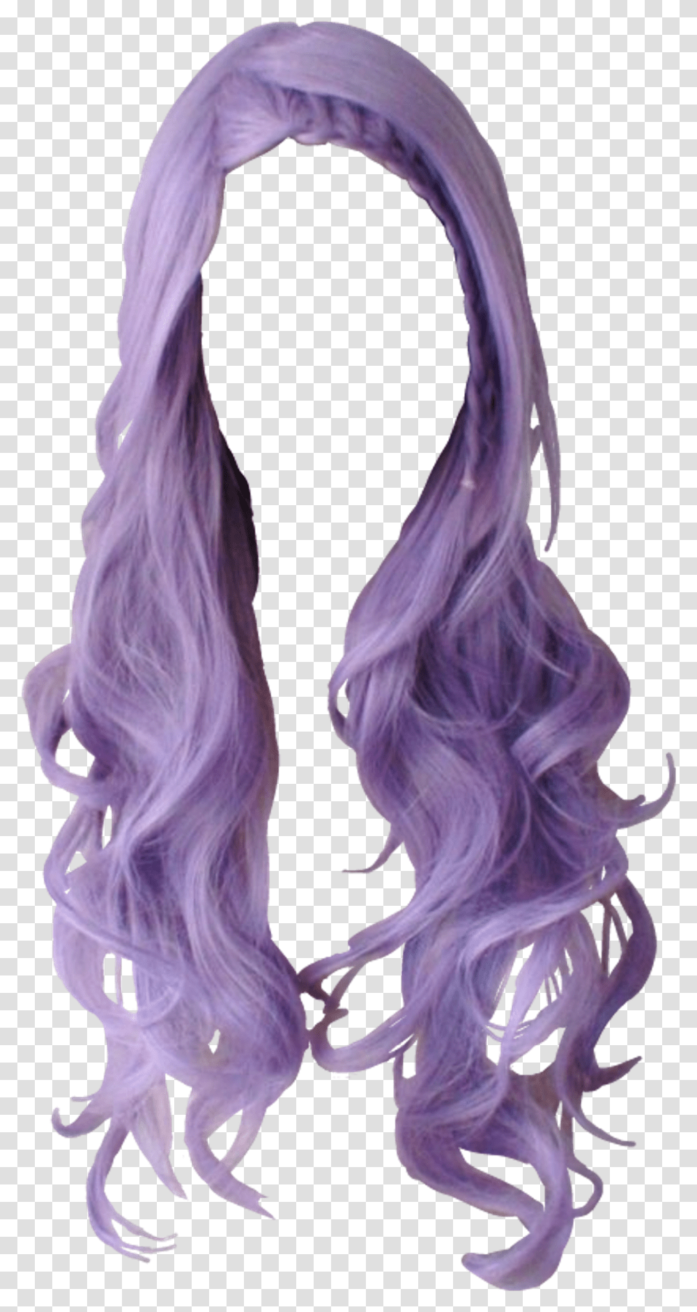 Purple Hair Wig, Person, Human Transparent Png