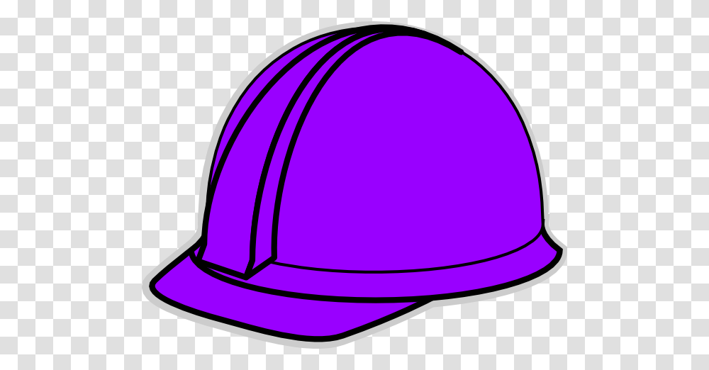 Purple Hard Hat Clip Art, Apparel, Helmet, Hardhat Transparent Png