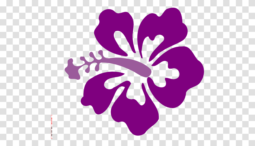 Purple Hawaiian Flower Clipart, Plant, Hibiscus, Blossom Transparent Png