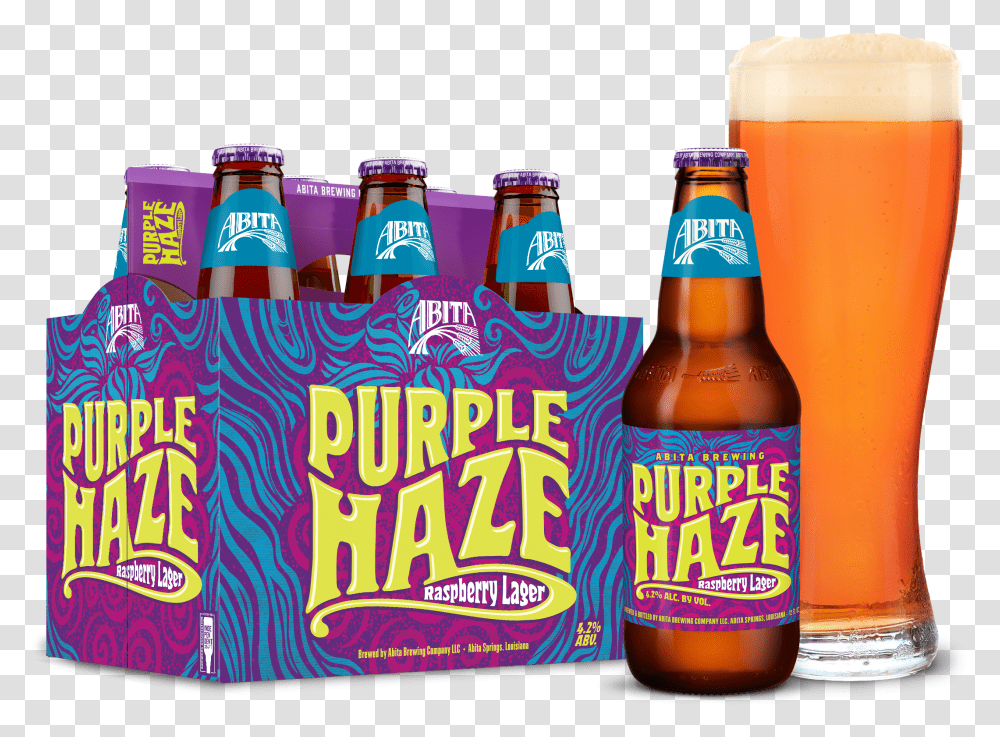 Purple Haze Abita Beer Abita Purple Haze, Alcohol, Beverage, Drink, Bottle Transparent Png