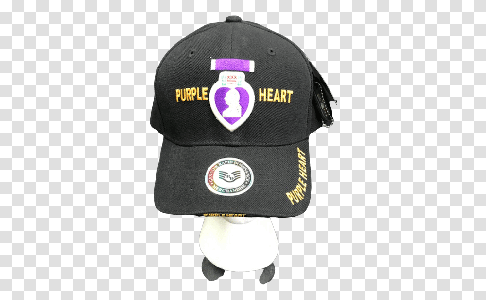 Purple Heart Cap For Baseball, Clothing, Apparel, Baseball Cap, Hat Transparent Png