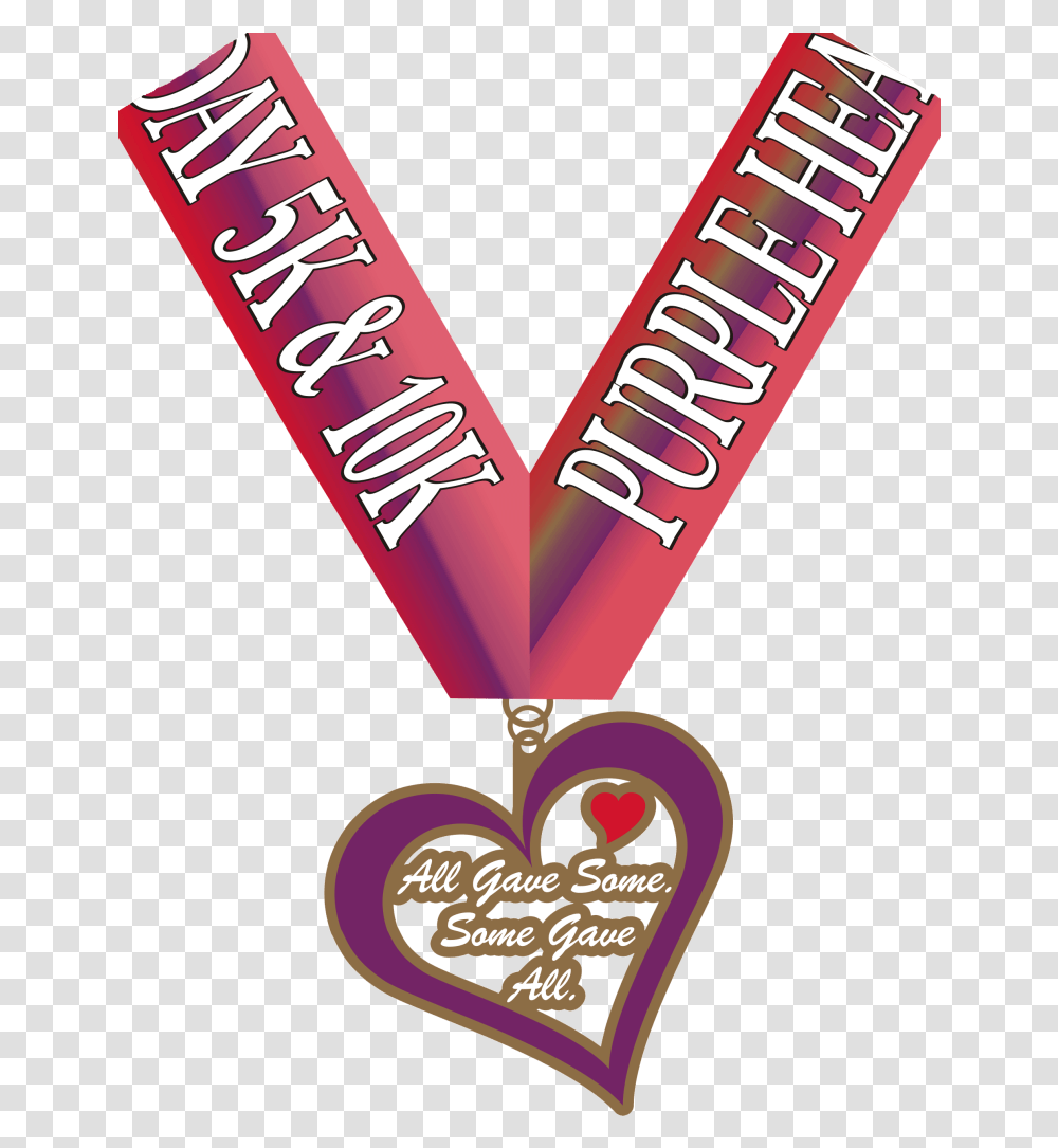 Purple Heart Day 5k & 10k Girly, Dynamite, Bomb, Weapon, Weaponry Transparent Png