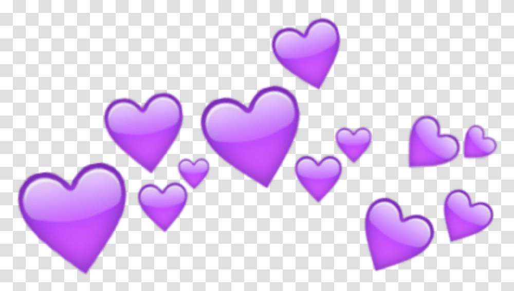 Purple Heart Emoji Background Purple Hearts, Cushion, Pillow, Interior Design, Indoors Transparent Png