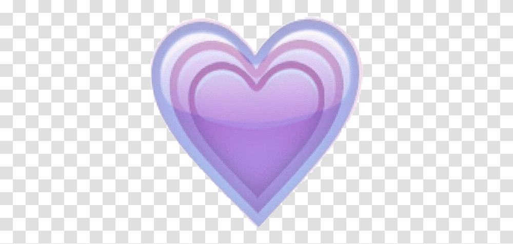 Purple Heart Emoji Bynisha Heart, Balloon, Plectrum, Sweets, Food Transparent Png