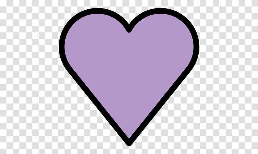 Purple Heart Emoji Clipart Free Download Girly, Balloon Transparent Png