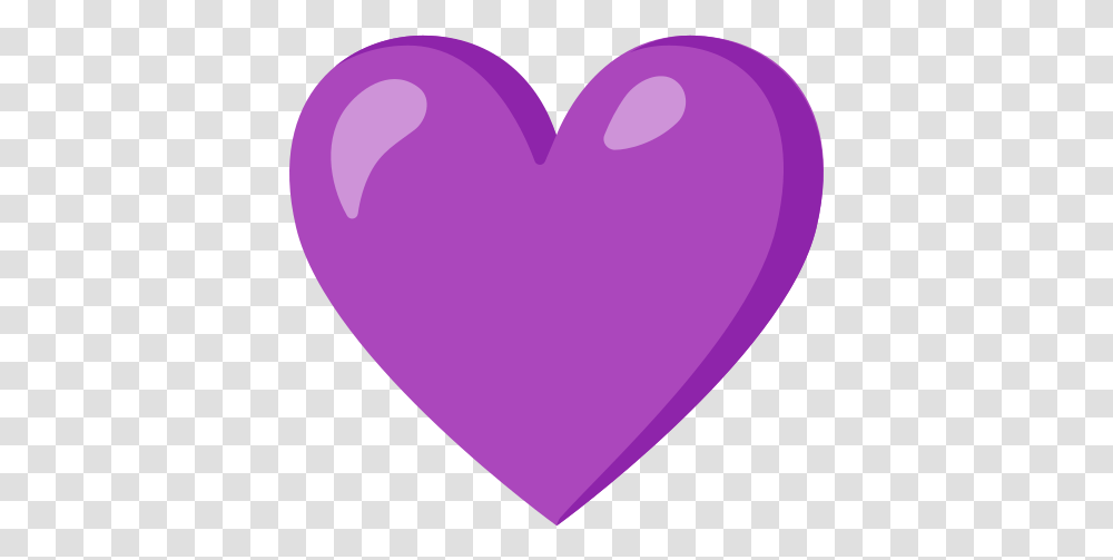Purple Heart Emoji Emoji Corazon Morado, Pillow, Cushion, Sweets, Food Transparent Png