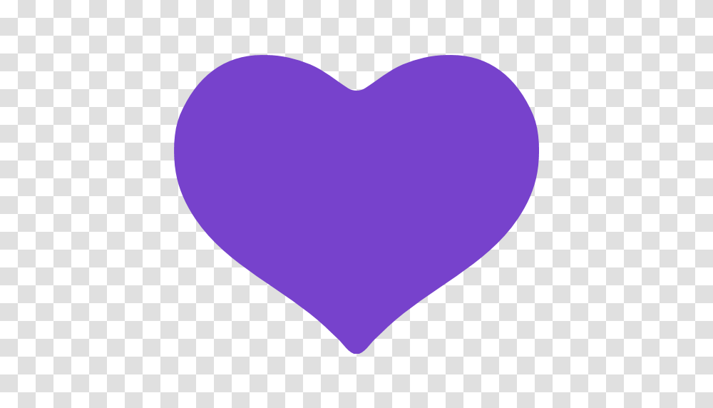Purple Heart Emoji Facebook, Balloon, Cushion, Pillow Transparent Png
