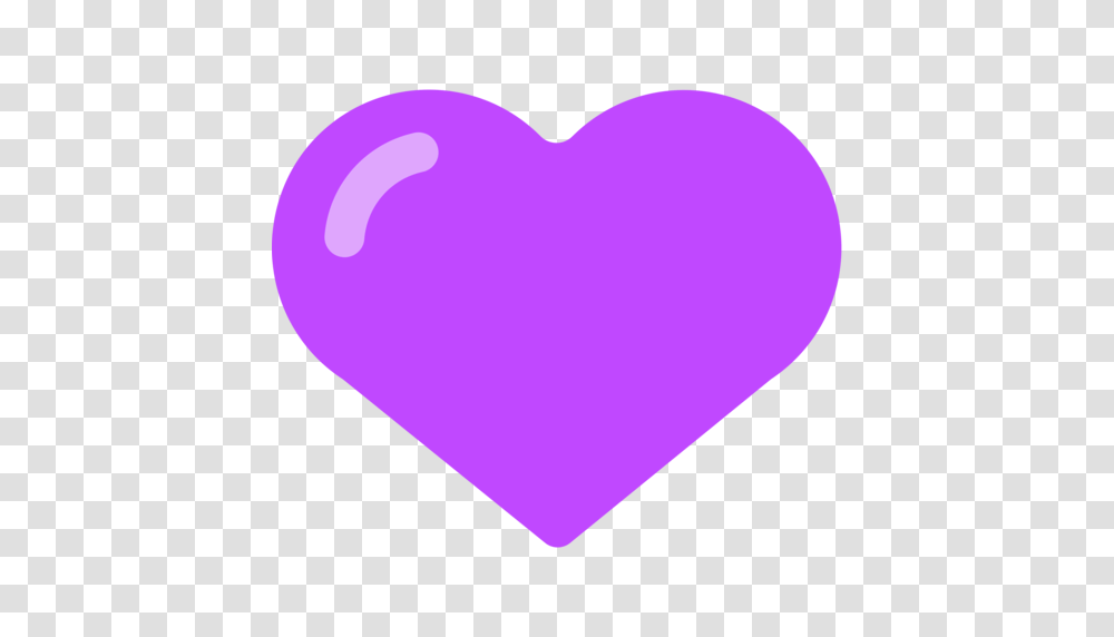 Purple Heart Emoji Simple, Balloon, Pillow, Cushion Transparent Png
