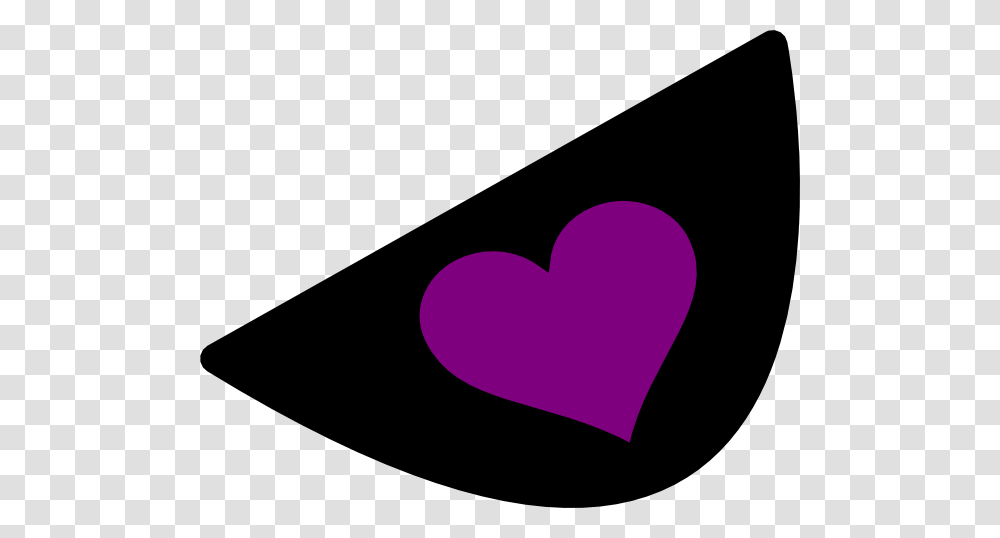 Purple Heart Eye Patch Clip Art, Pillow, Cushion, Plectrum Transparent Png