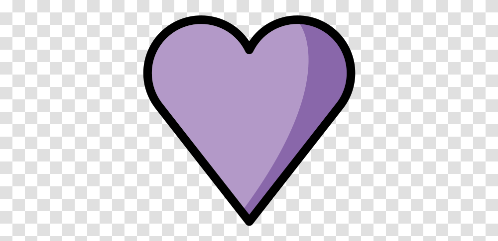 Purple Heart Heart, Pillow, Cushion, Balloon Transparent Png