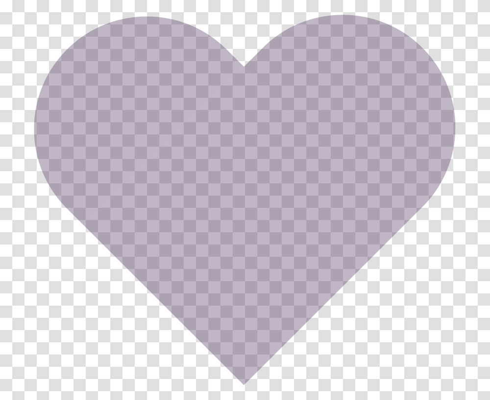 Purple Heart Light Grey Heart Clipart, Balloon, Cushion, Pillow Transparent Png