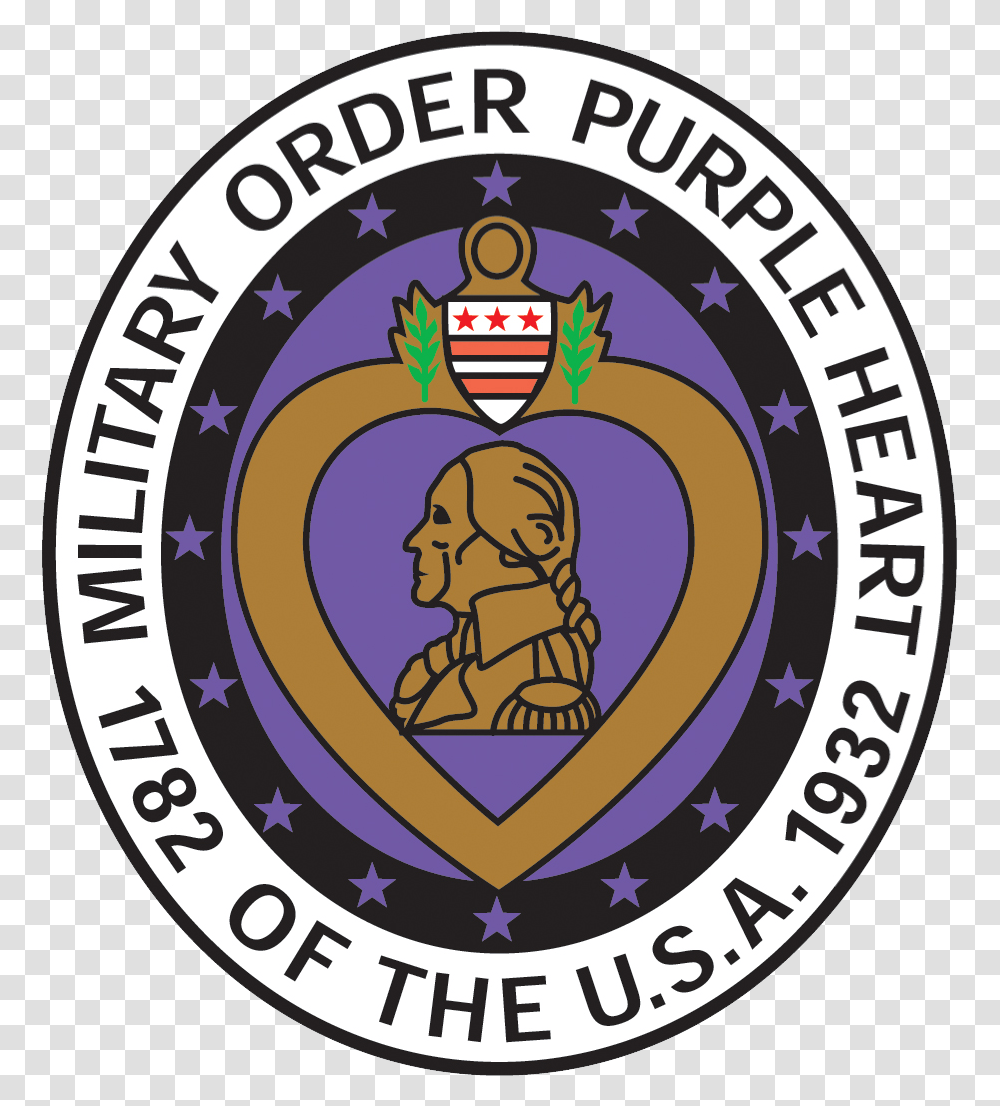 Purple Heart Medal Clipart Royalty Free Stock All Natural Purple Heart Foundation Logo, Trademark, Badge, Emblem Transparent Png