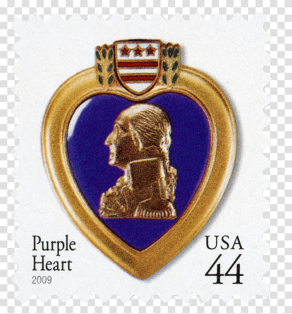 Purple Heart Medal Stamps Honor The Usa Stamp 37 2003 Purple Heart Transparent Png