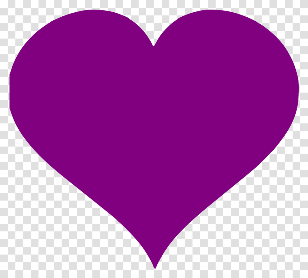 Purple Heart Svg Vector Clip Art Svg Clipart Corazon De Color Rosa, Balloon, Pillow Transparent Png