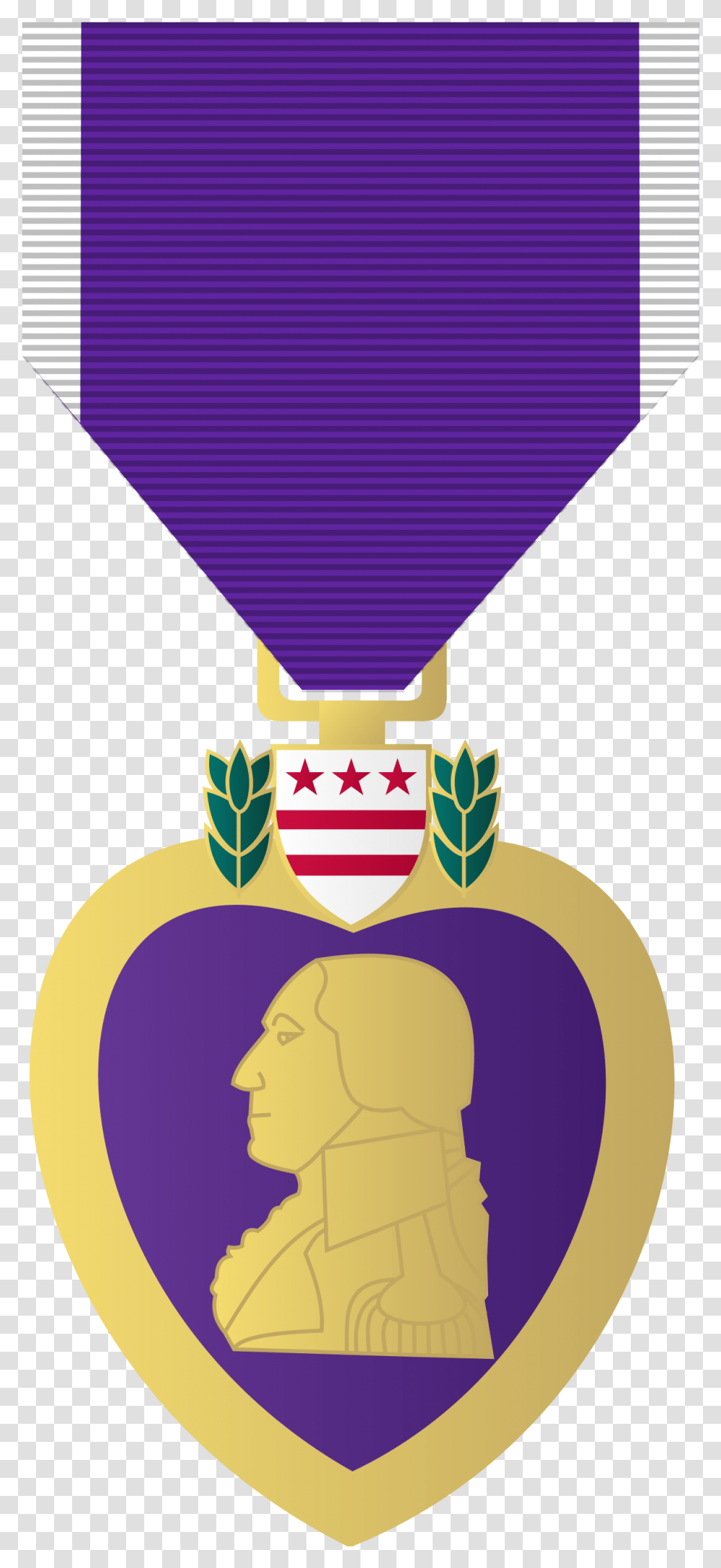 Purple Heart Wikipedia Purple Heart Medal, Symbol, Logo, Trademark, Graphics Transparent Png