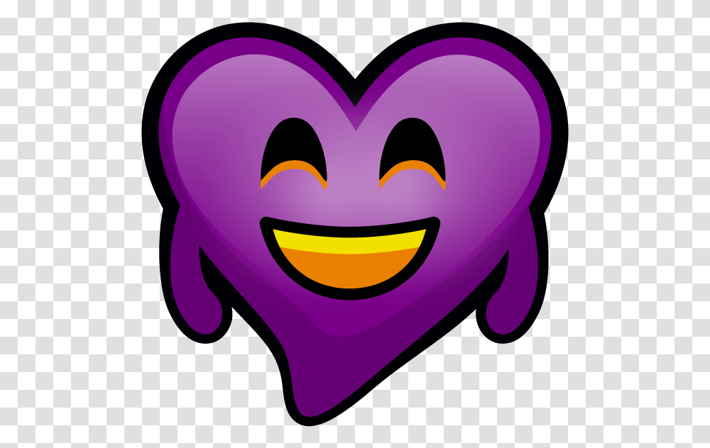 Purple Hearts Stickers By Lic Newtime Happy, Bird, Animal, Light, Pac Man Transparent Png