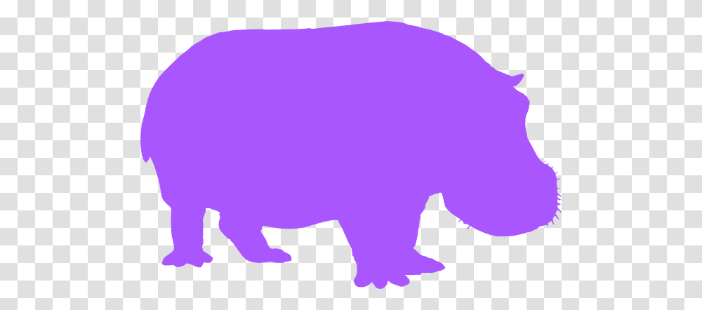 Purple Hippo Clip Art, Mammal, Animal, Pig, Wildlife Transparent Png