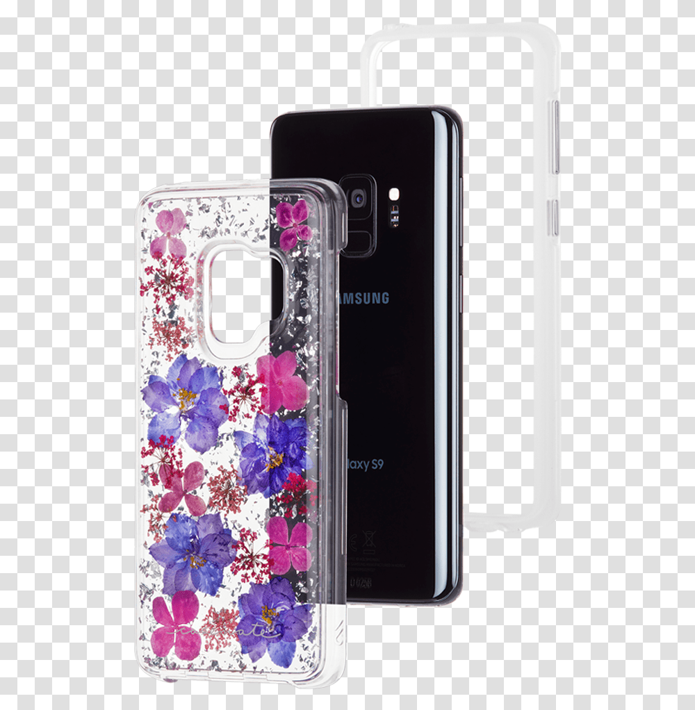 Purple Karat Petals Case For Samsung Galaxy S9 Made, Mobile Phone, Electronics, Cell Phone, Iphone Transparent Png
