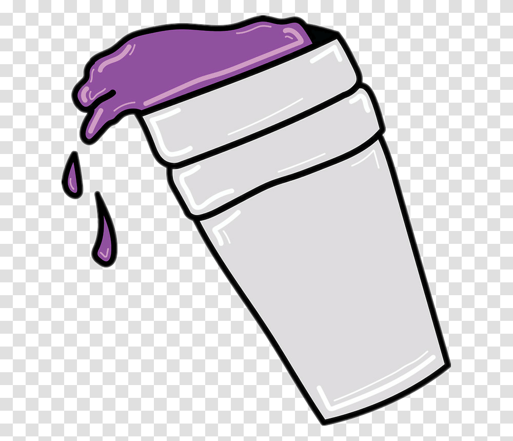 Purple Lean Clipart Lean Cup Clip Art, Bottle, Lighter, Sink Faucet, Water Bottle Transparent Png