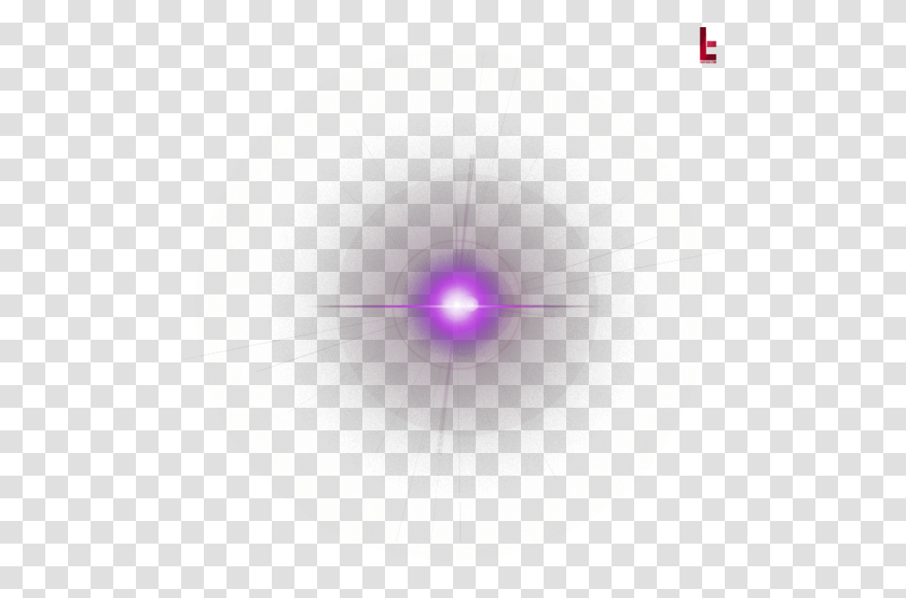 Purple Lense Flare, Light, Lamp Transparent Png