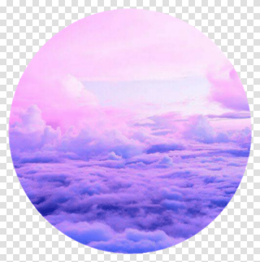 Purple Lila Rosa Pink Nuves Cirlce Circulo Marco Purple And Pink Sky, Sphere, Window, Moon, Outer Space Transparent Png