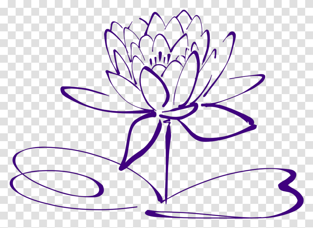 Purple Lotus Flower Clipart, Pattern, Floral Design, Plant Transparent Png