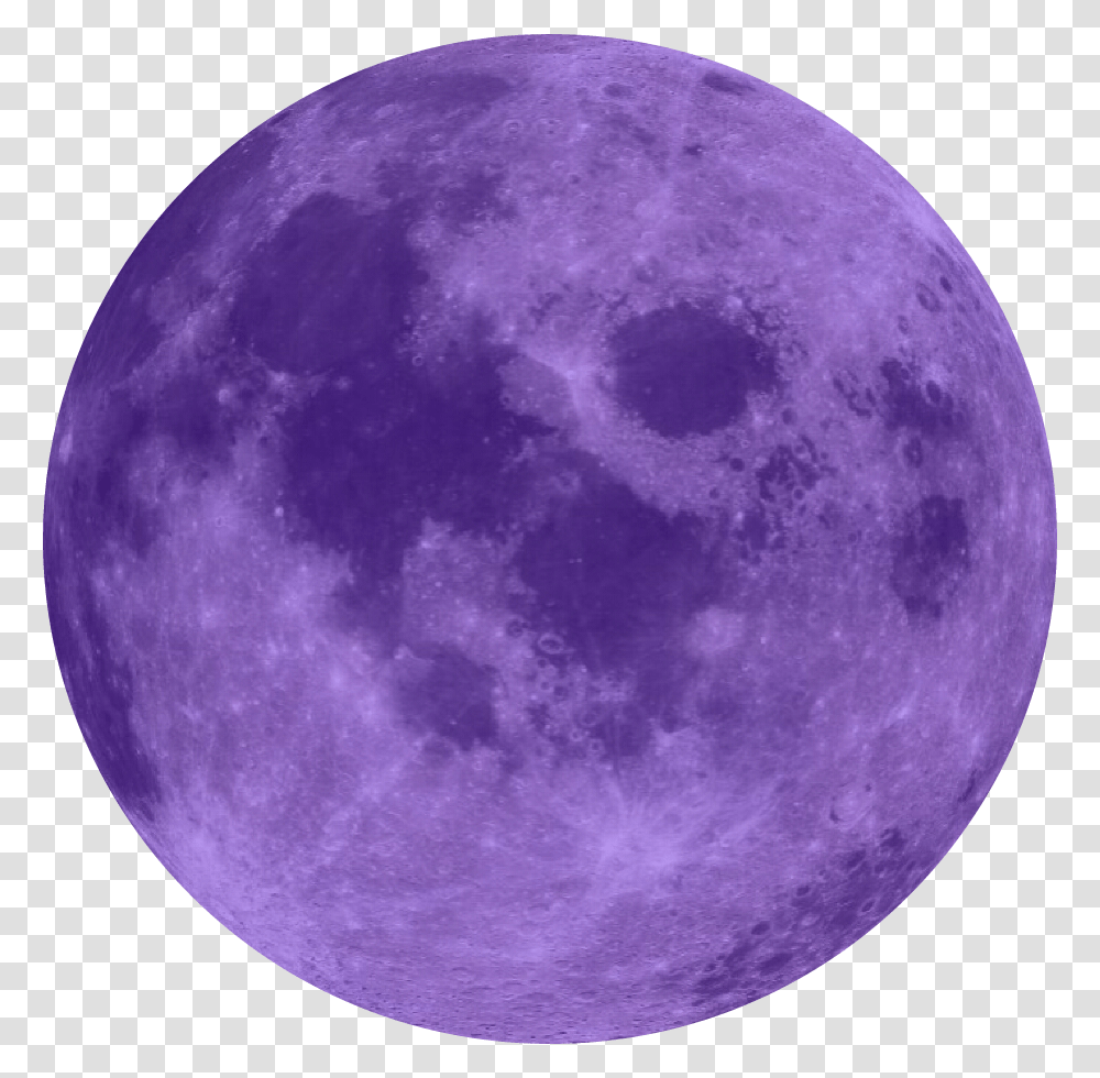 Purple Moon Moon Planet, Outer Space, Night, Astronomy, Outdoors Transparent Png