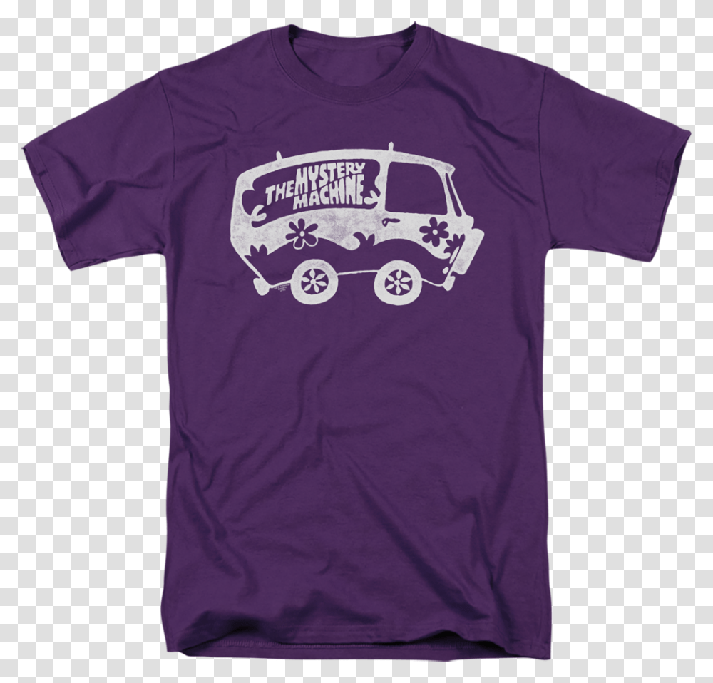 Purple Mystery Machine Scooby Doo T Shirt Scooby Doo Shirt, Apparel, T-Shirt Transparent Png