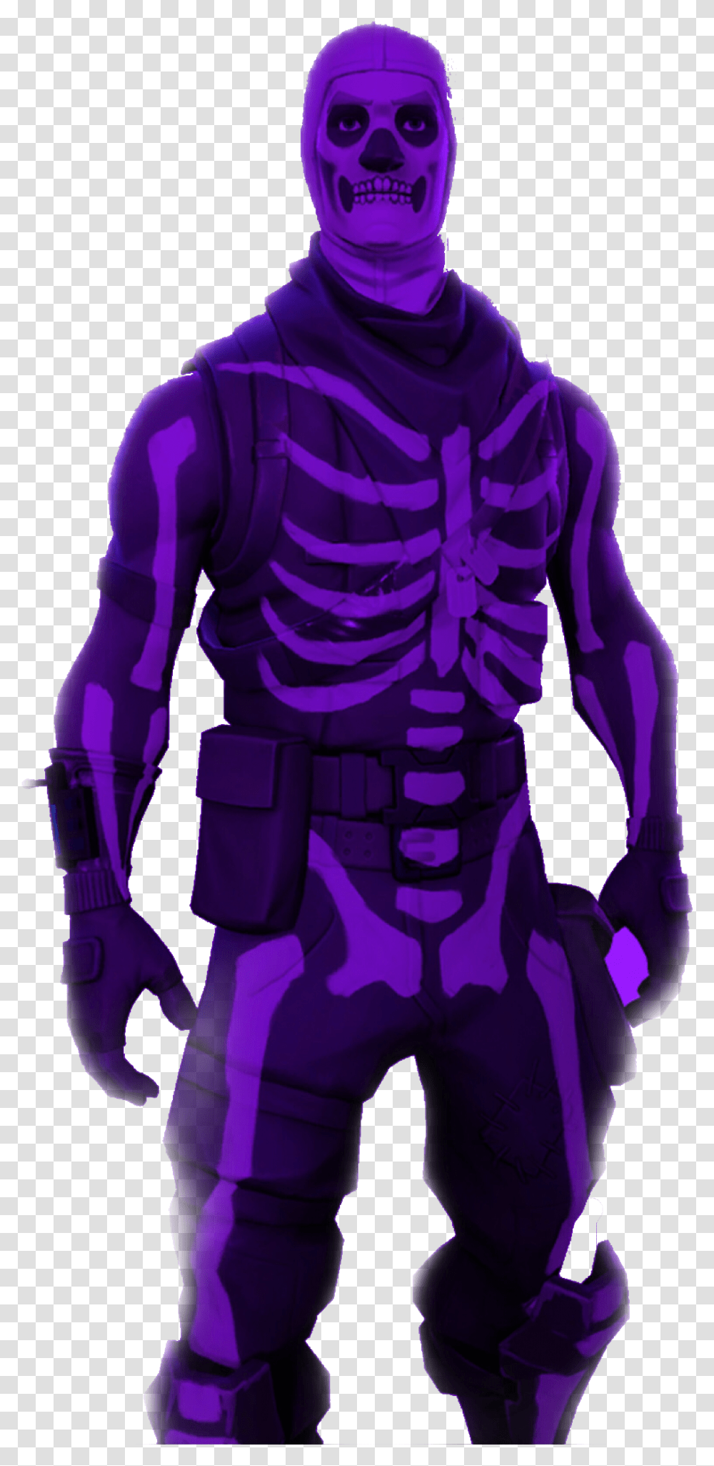 Purple Og Skull Trooper I Ignore This Purple Skull Trooper, Sleeve, Person, Sweatshirt Transparent Png