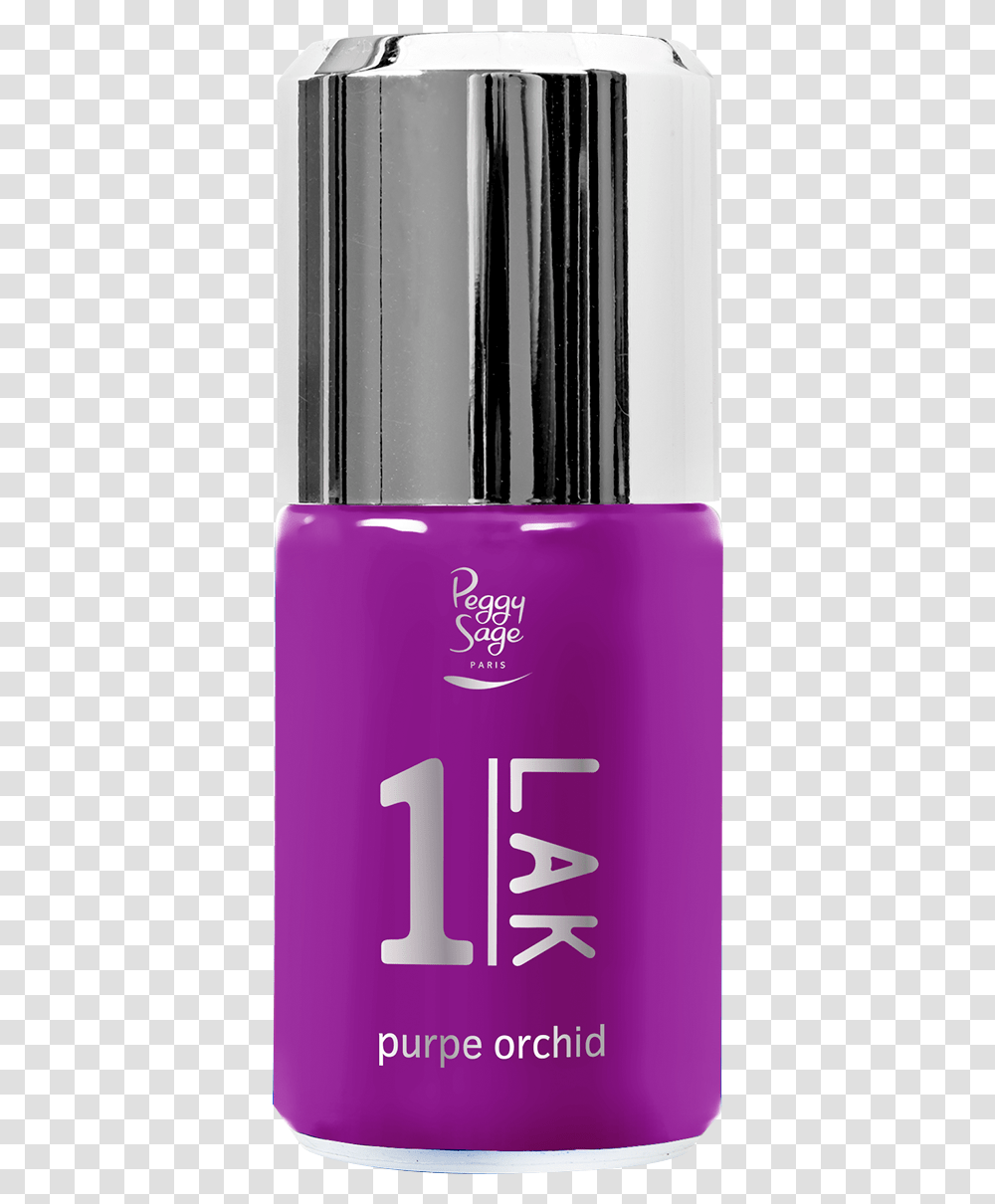 Purple Orchid Peggy Sage 1 Lak, Cosmetics, Bottle, Perfume Transparent Png