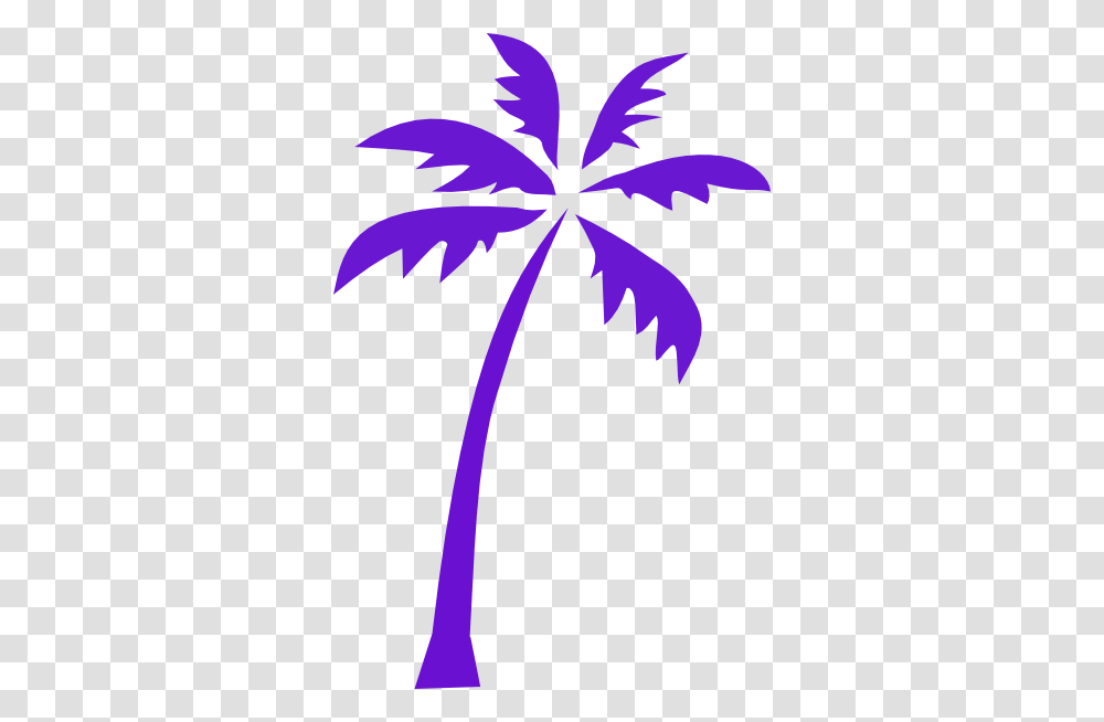 Purple Palm Tree Clip Art, Plant, Floral Design, Pattern Transparent Png