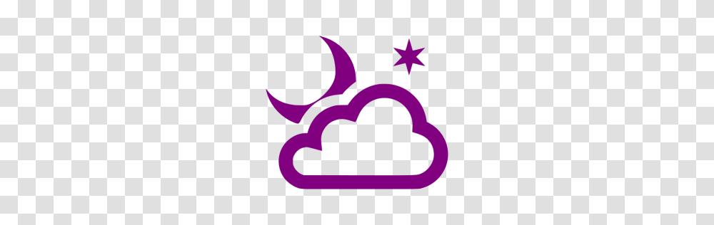Purple Partly Cloudy Night Icon, Maroon, Sweets, Food, Confectionery Transparent Png