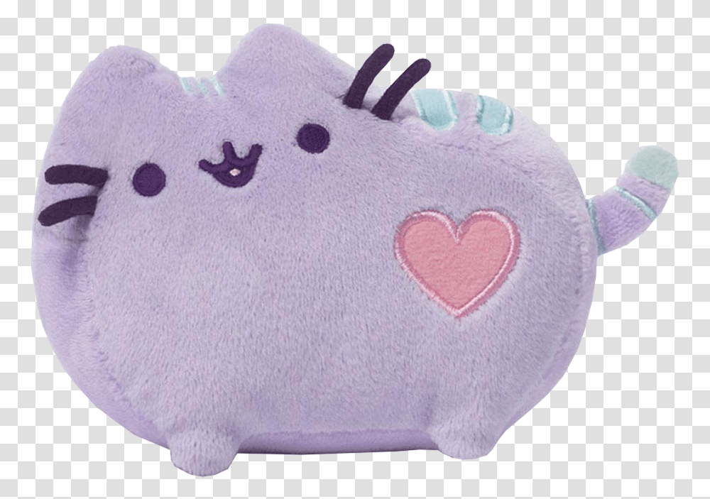 Purple Pastel Pusheen Cat, Pillow, Cushion, Sweater Transparent Png