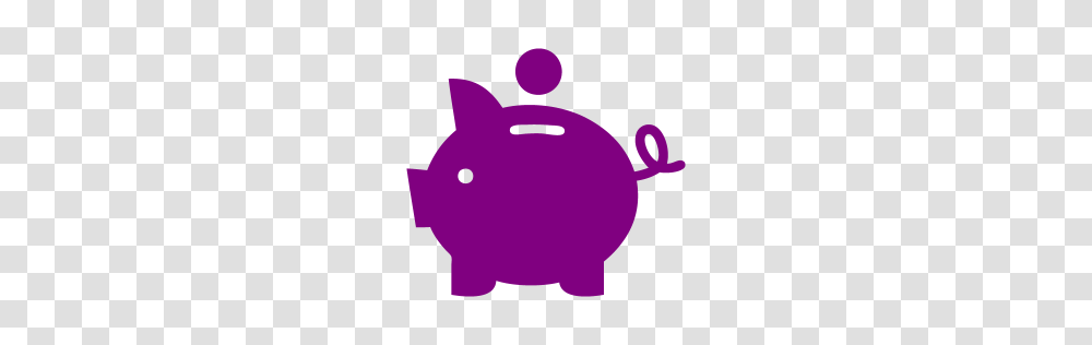 Purple Piggy Bank Icon, Maroon, Sweets, Food, Confectionery Transparent Png
