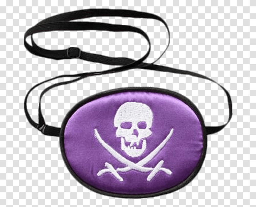 Purple Pirate Eyepatch Eyepatch, Accessories, Accessory, Goggles Transparent Png