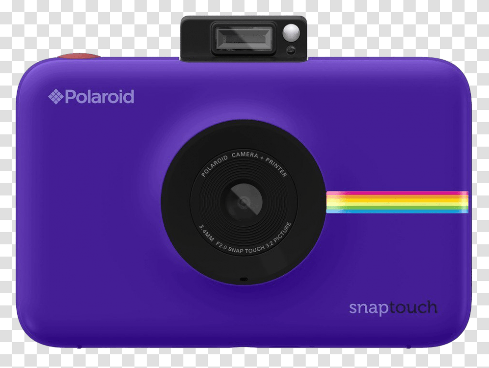 Purple Polaroid Camera Snap Download Kodak Printomatic Vs Polaroid Snap, Electronics, Digital Camera Transparent Png