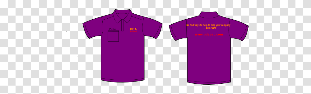 Purple Polo Shirt Clipart, Apparel, T-Shirt, Jersey Transparent Png